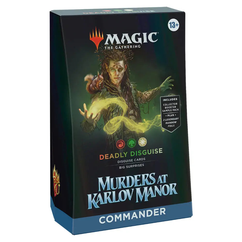 Magic the Gathering: Murders at Karlov Manor Commander Deck Magic the Gathering Sealed Wizards of the Coast Deadly Disguise  
