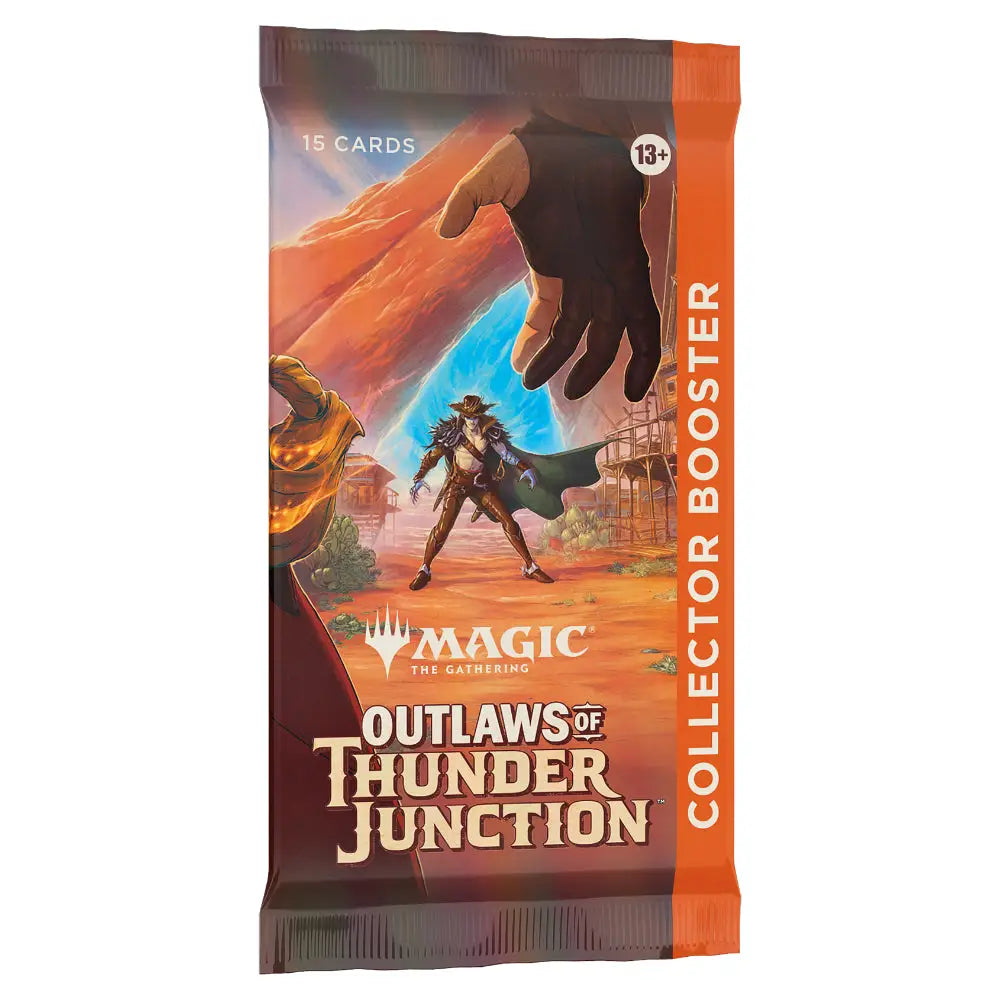 Magic the Gathering: Outlaws of Thunder Junction COLLECTOR Booster Pack (PREORDER) Magic the Gathering Sealed Wizards of the Coast   