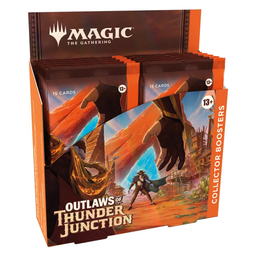 Magic the Gathering: Outlaws of Thunder Junction COLLECTOR Booster Box (12) (PREORDER) Magic the Gathering Sealed Wizards of the Coast   