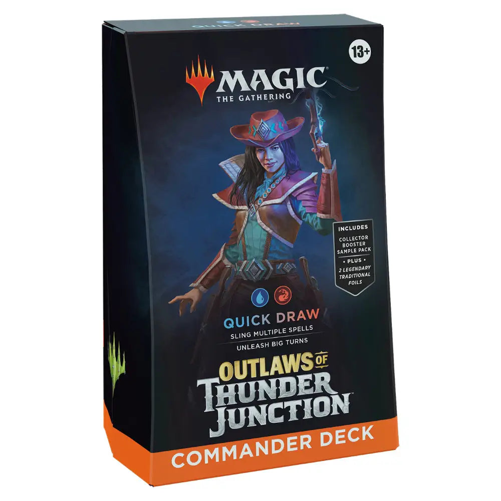 Magic the Gathering: Outlaws of Thunder Junction Commander Deck (PREORDER) Magic the Gathering Sealed Wizards of the Coast Quick Draw  
