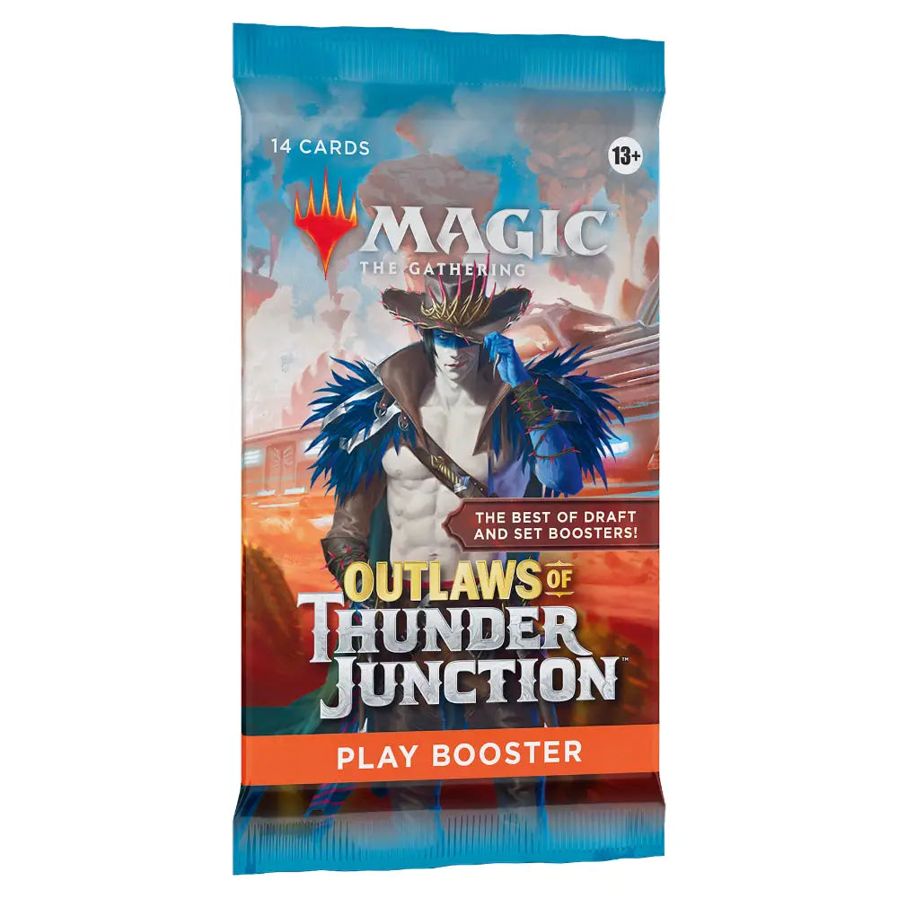 Magic the Gathering: Outlaws of Thunder Junction PLAY Booster Pack Magic the Gathering Sealed Wizards of the Coast   