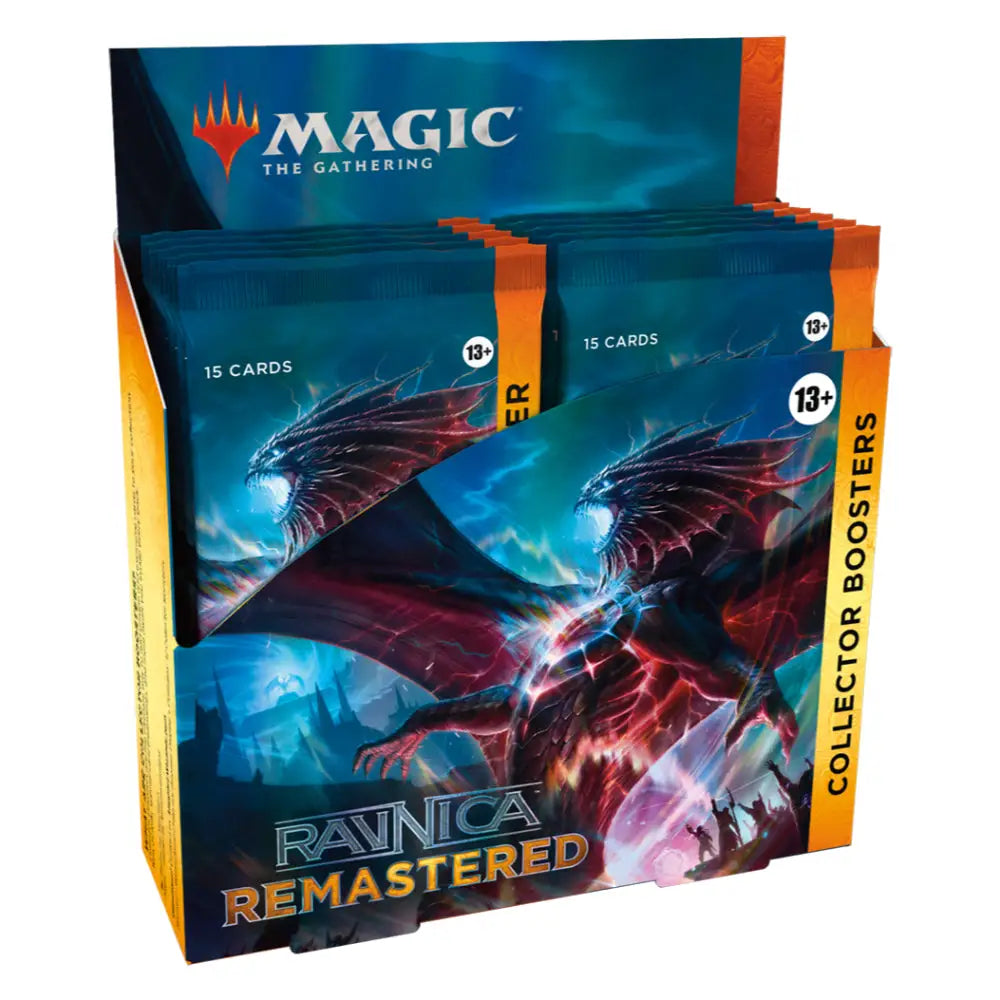 Magic the Gathering: Ravnica Remastered COLLECTOR Booster Box (12) Magic the Gathering Sealed Wizards of the Coast   