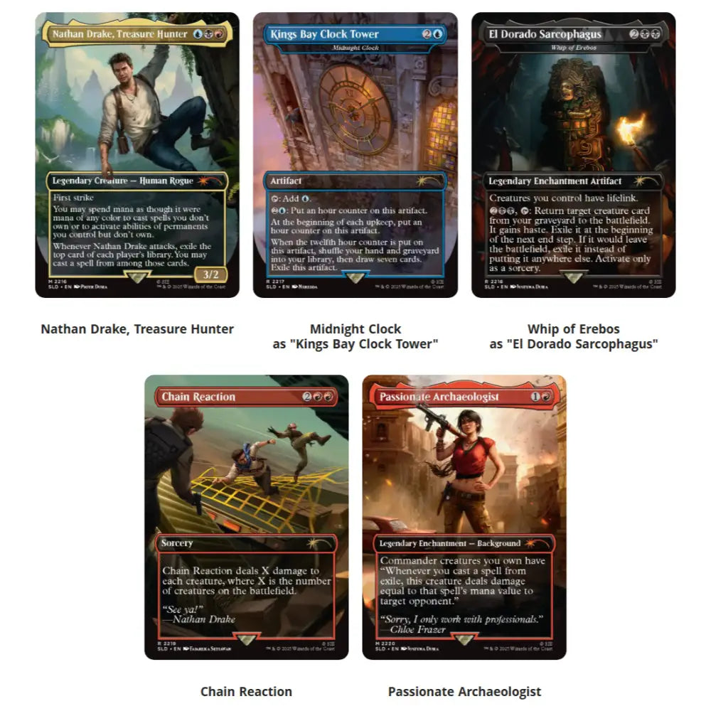 Magic the Gathering: Secret Lair x PlayStation Superdrop - Uncharted - Magic the Gathering Sealed