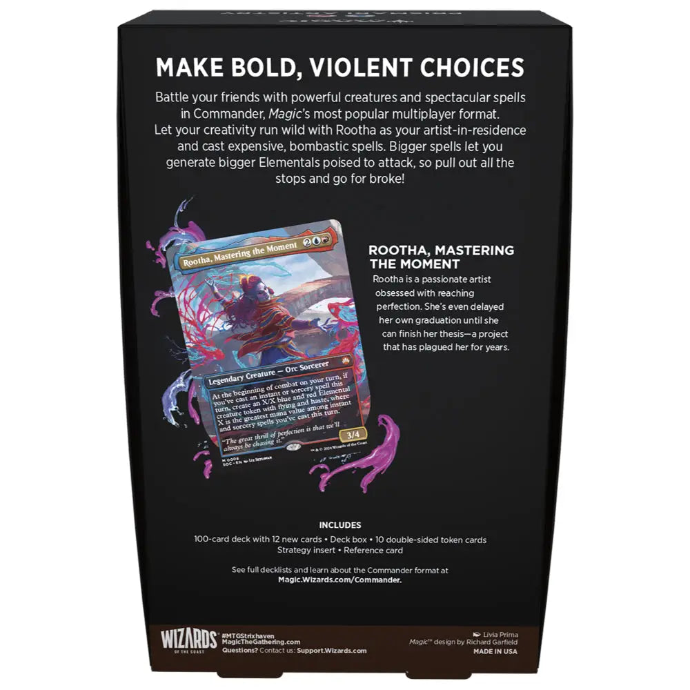 Magic the Gathering: Secrets of Strixhaven Commander Deck - Card Games