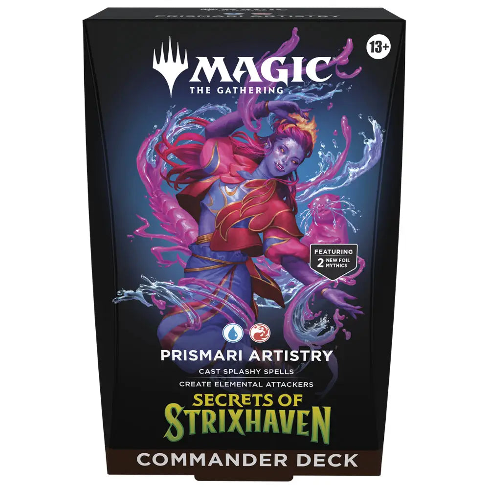 Magic the Gathering: Secrets of Strixhaven Commander Deck - Prismari Artistry - Card Games