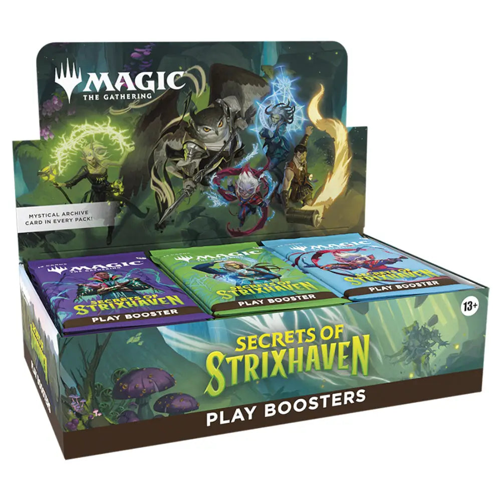 Magic the Gathering: Secrets of Strixhaven PLAY Booster Box (30) - Card Games