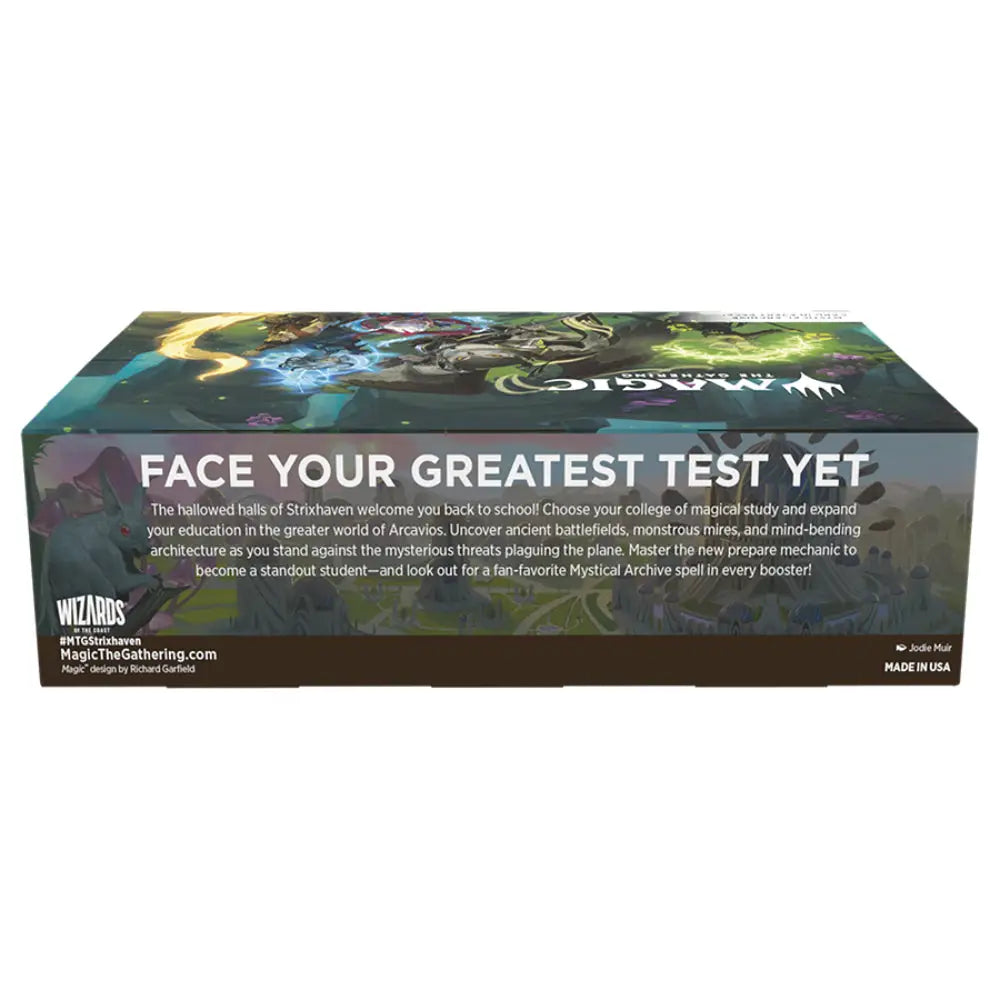Magic the Gathering: Secrets of Strixhaven PLAY Booster Box (30) - Card Games