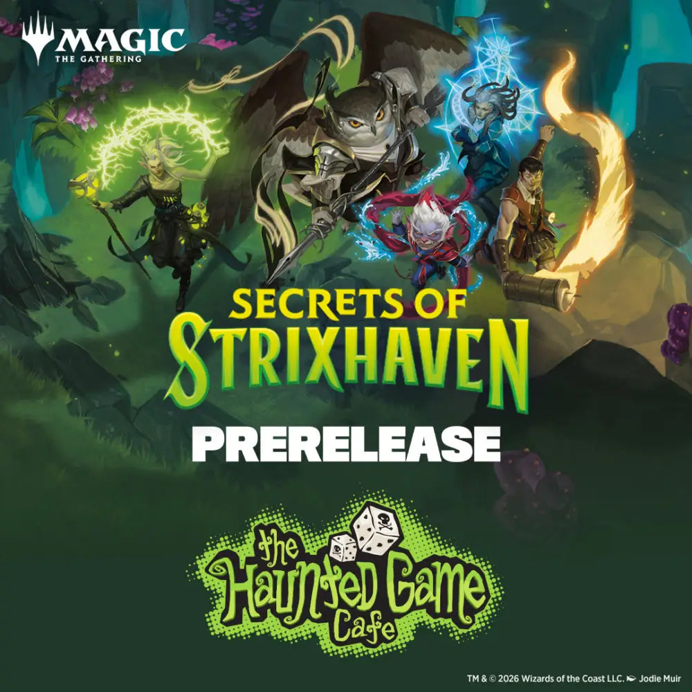 Magic the Gathering: Secrets of Strixhaven Prerelease Event TWO HEADED GIANT - Sunday April 19th @ 1pm - Events