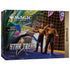 Magic the gathering star trek bundle box featuring two characters in yellow and black uniforms with starfleet insignia
