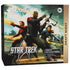 Magic the Gathering star trek draft night box featuring three characters in action with weapons on space backdrop