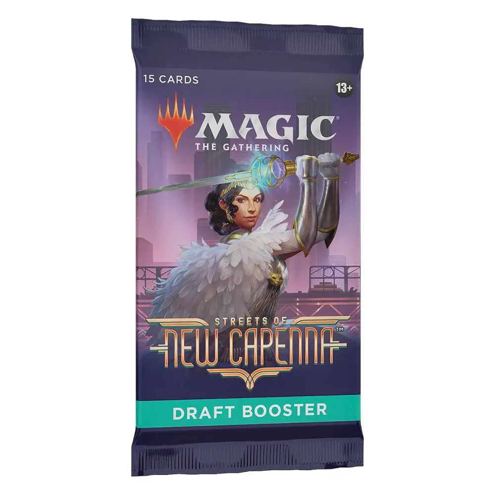 Magic the Gathering: Streets of New Capenna DRAFT Booster Pack Magic the Gathering Sealed Wizards of the Coast   