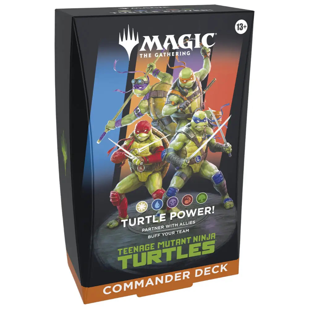 Magic the Gathering: Teenage Mutant Ninja Turtles Commander Deck - Card Games