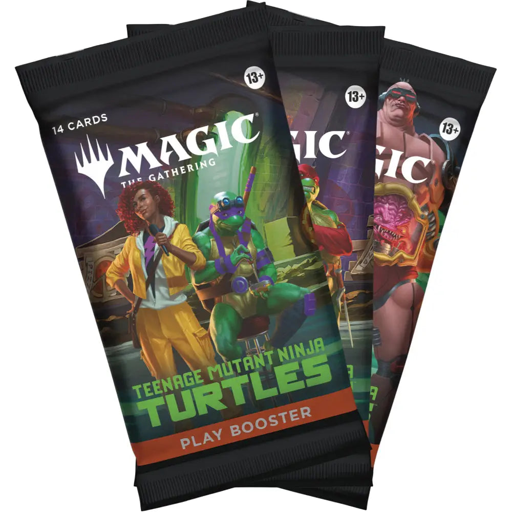 Magic the Gathering: Teenage Mutant Ninja Turtles PLAY Booster Pack - Card Games