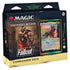Magic the Gathering Universes Beyond Fallout commander deck featuring dogmeat card and german shepherd in goggles and bandana