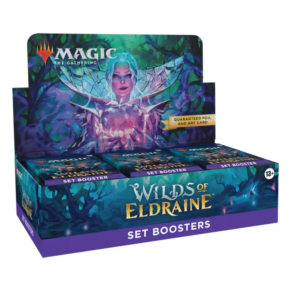 Magic the Gathering: Wilds of Eldraine SET Booster Box (30) Magic the Gathering Sealed Wizards of the Coast   