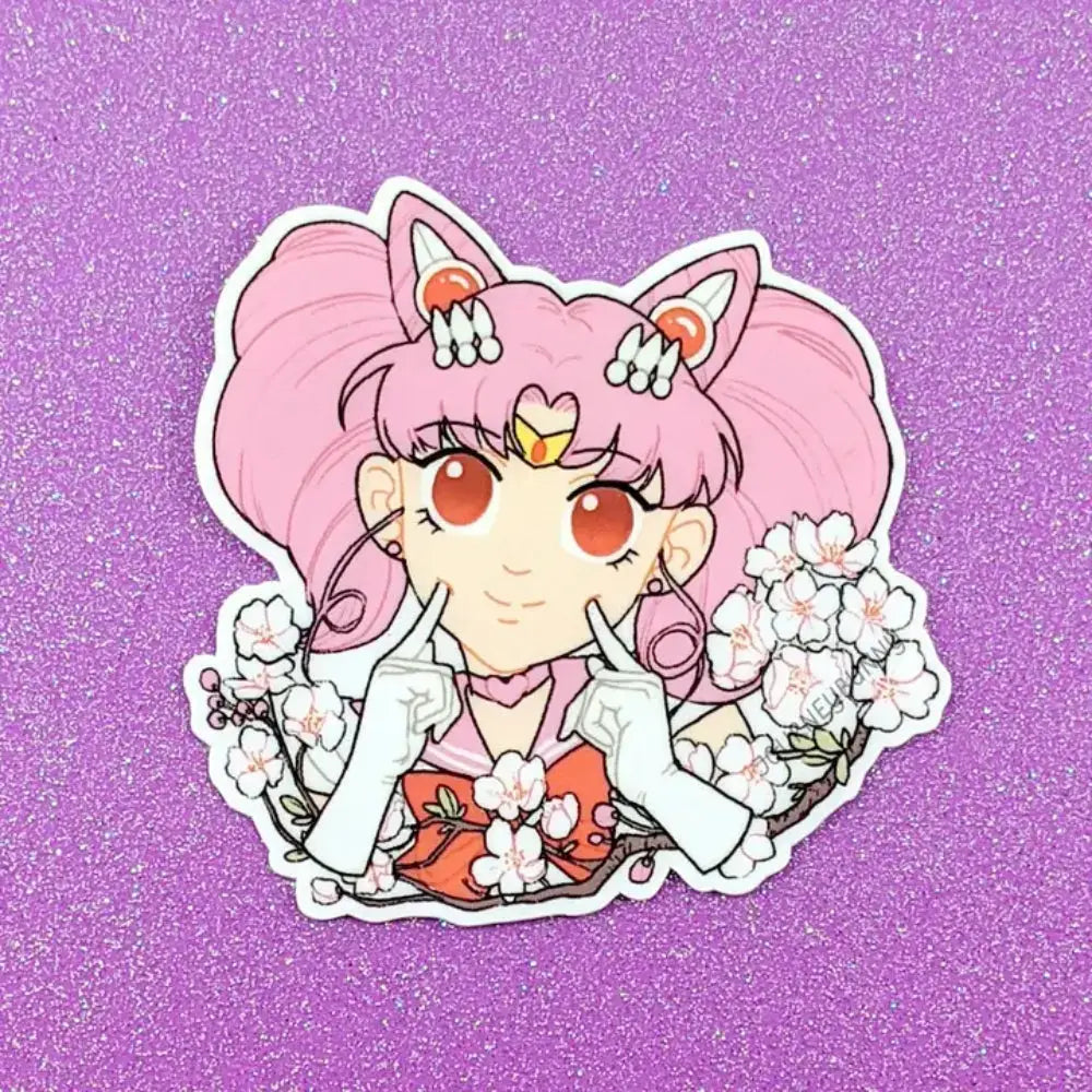 Magical Girl Mini Moon Sticker - Gifts