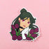 Magical Girl Pluto Sticker - Toys & Gifts