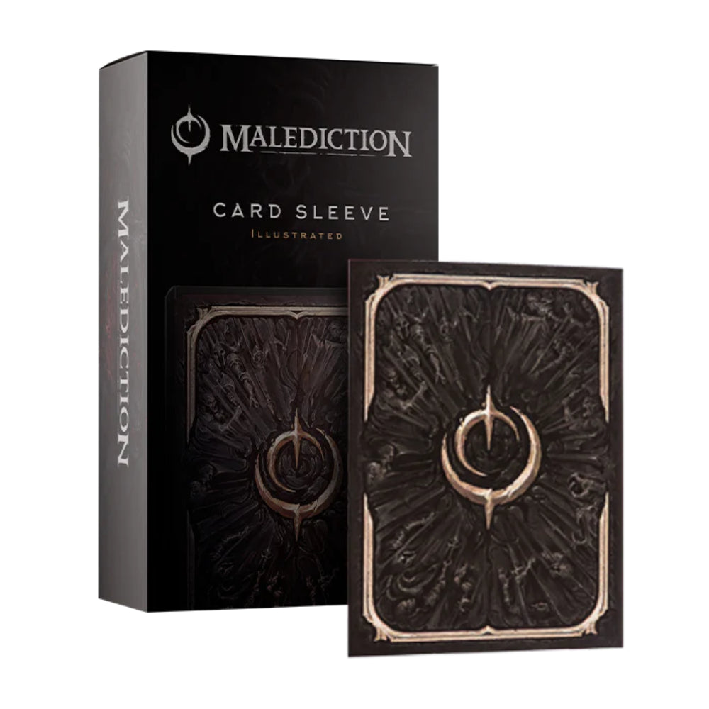 Malediction Full Art Sleeves (100) - Miniatures Games