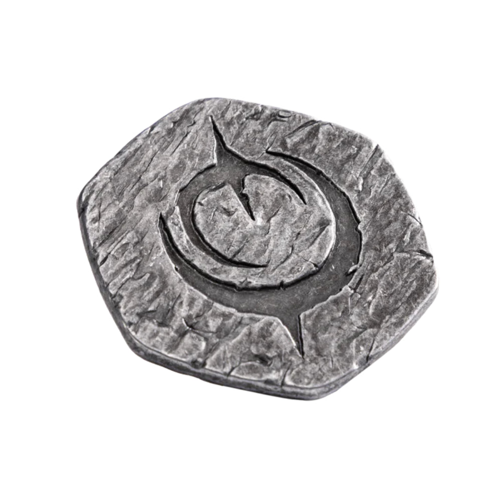 Malediction Metal Initiative Token - Miniatures Games