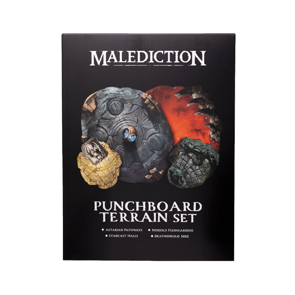 Malediction Punchboard Terrain Set - Miniatures Games