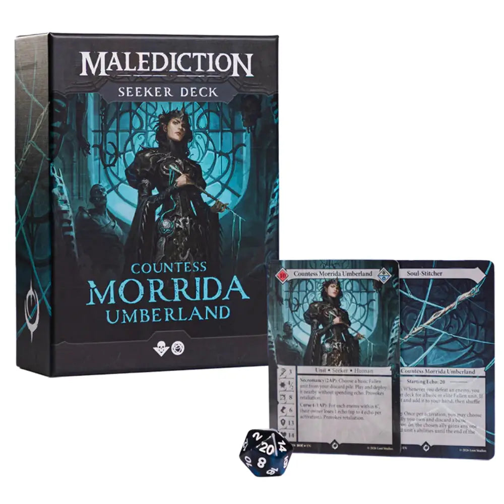 Malediction Seeker Deck Countess Morrida Umberland - Miniatures Games