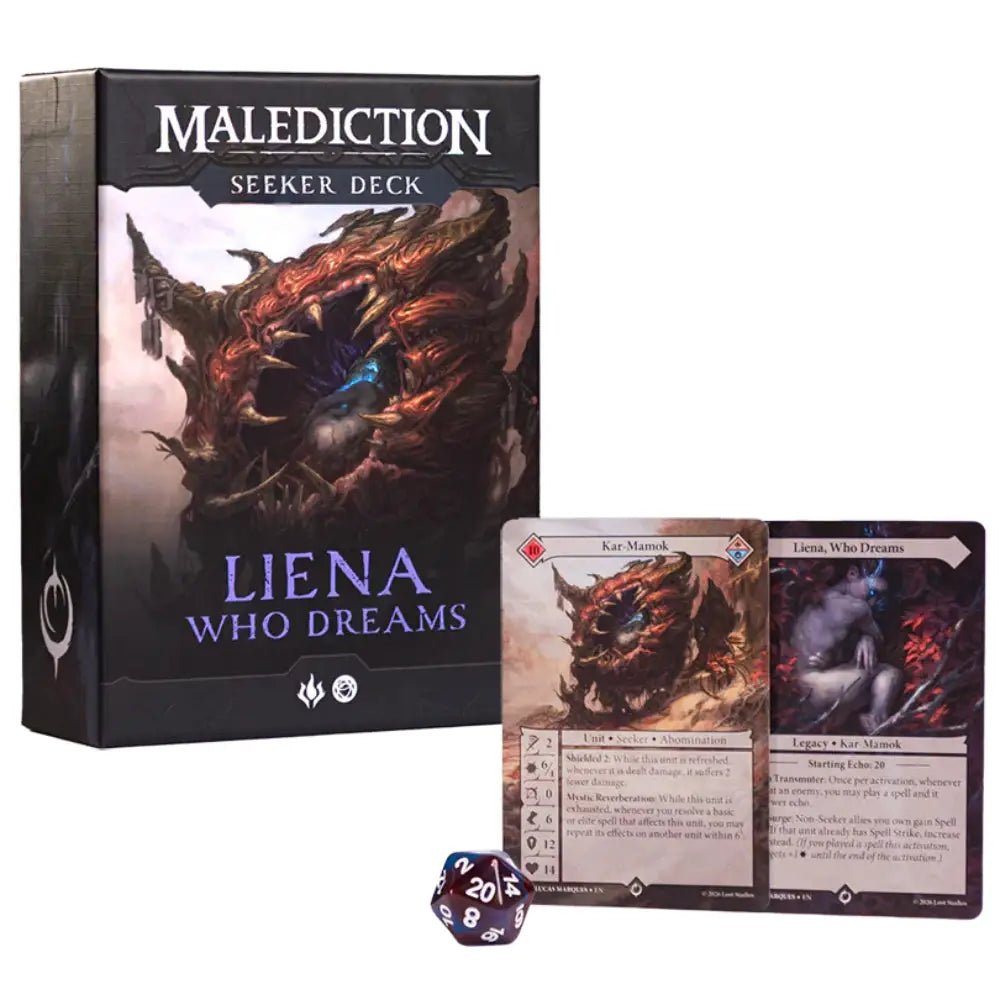 Malediction Seeker Deck Liena Who Dreams - Miniatures Games