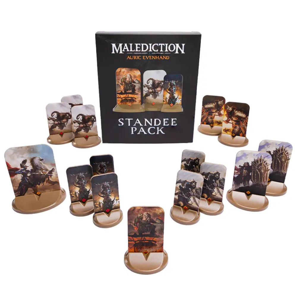 Malediction Standee Pack Auric Evenhand - Miniatures Games