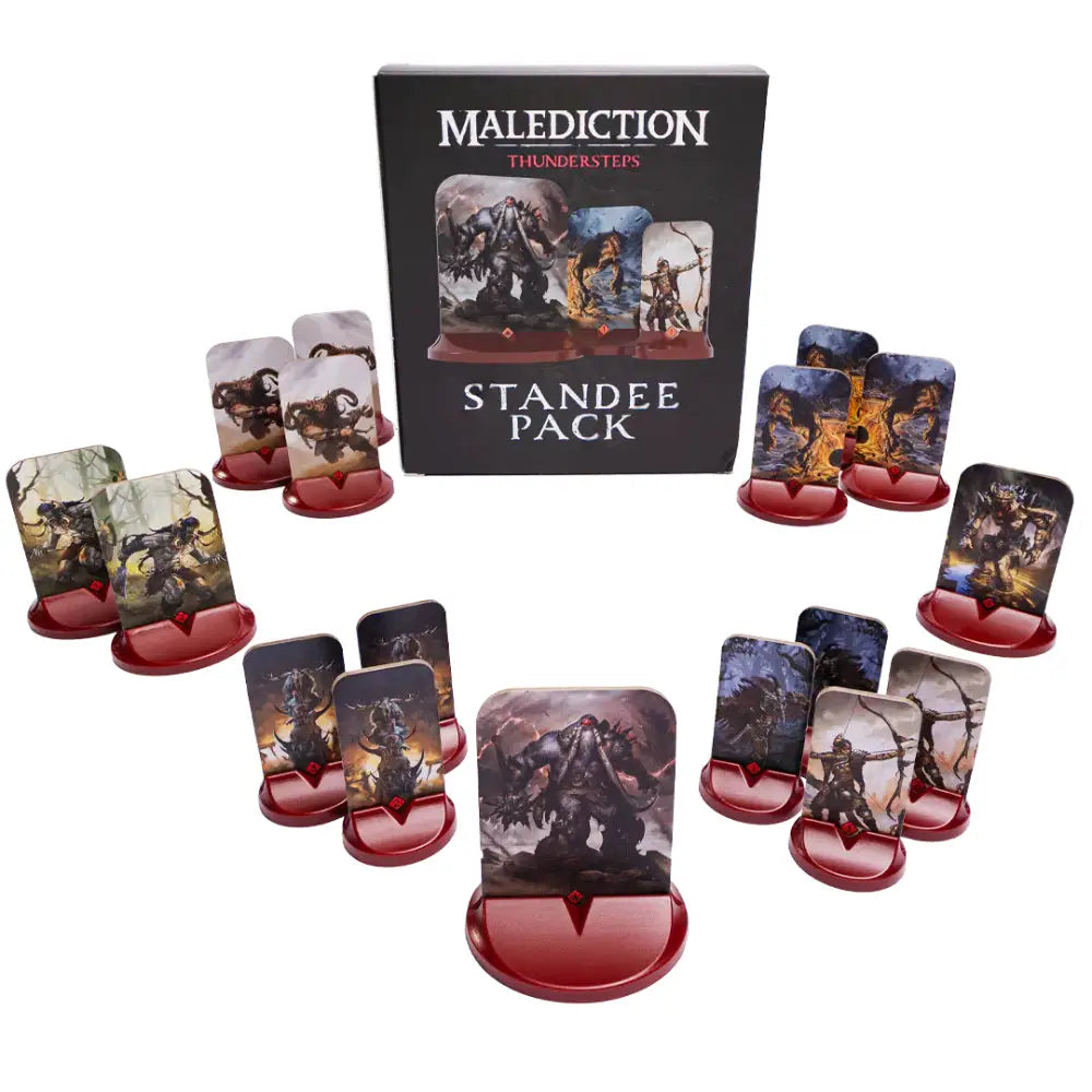 Miniatures Standee Malediction Standee Pack Thundersteps - Shop – The Haunted Game Cafe
