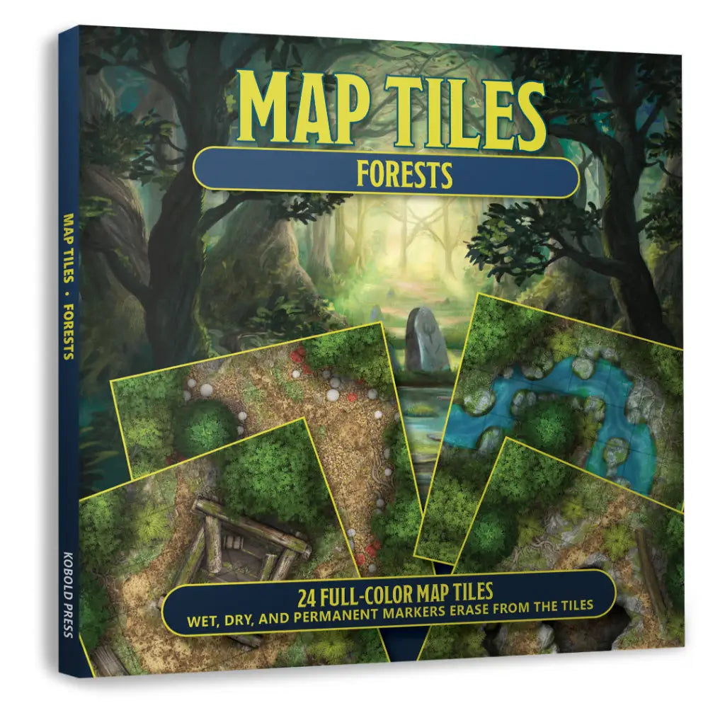 Map Tiles: Forests Dungeons & Dragons Kobold Press
