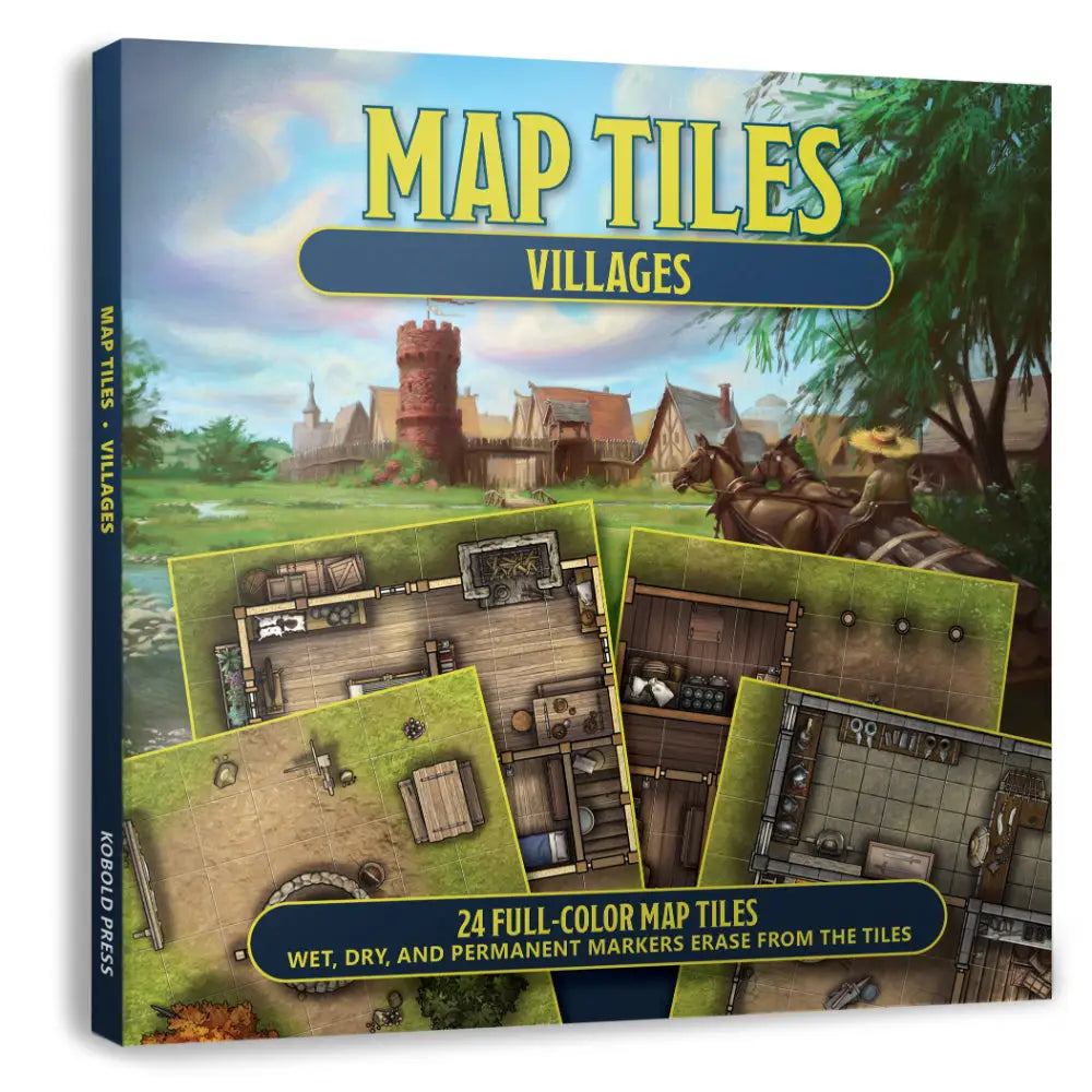 Map Tiles: Villages - Dungeons & Dragons