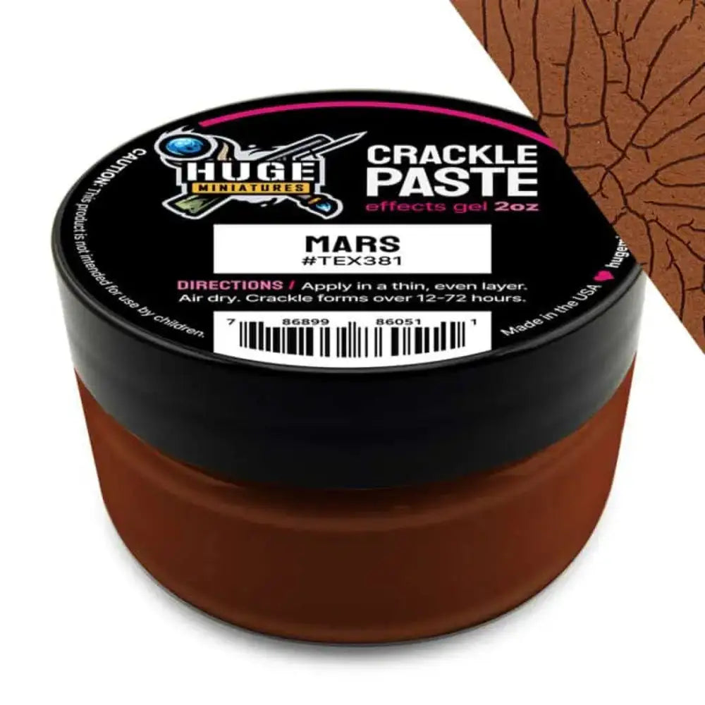 Mars Crackle Texture Paste - Paint & Tools