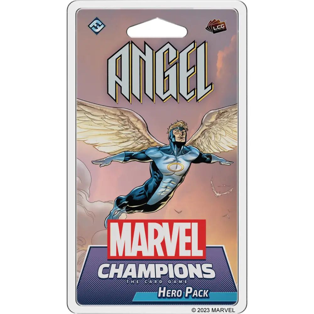 Marvel Champions Angel Hero Pack Marvel Champions Fantasy Flight Games   