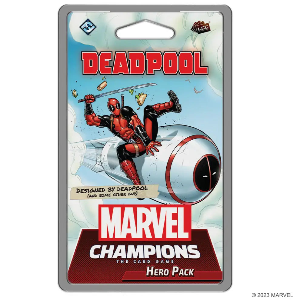 Marvel Champions Deadpool Expanded Hero Pack Marvel Champions Fantasy Flight Games   