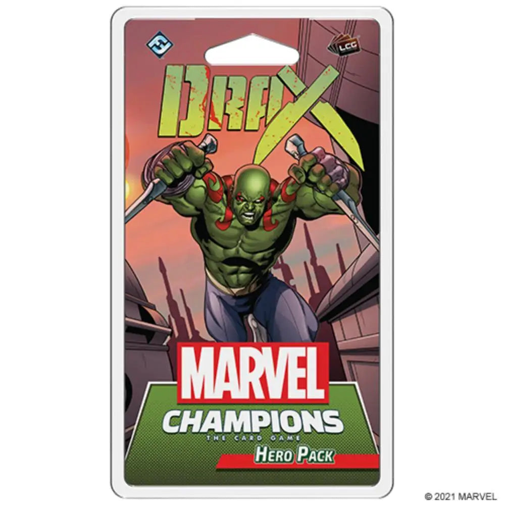 Marvel Champions Drax Hero Pack Marvel Champions Fantasy Flight Games   