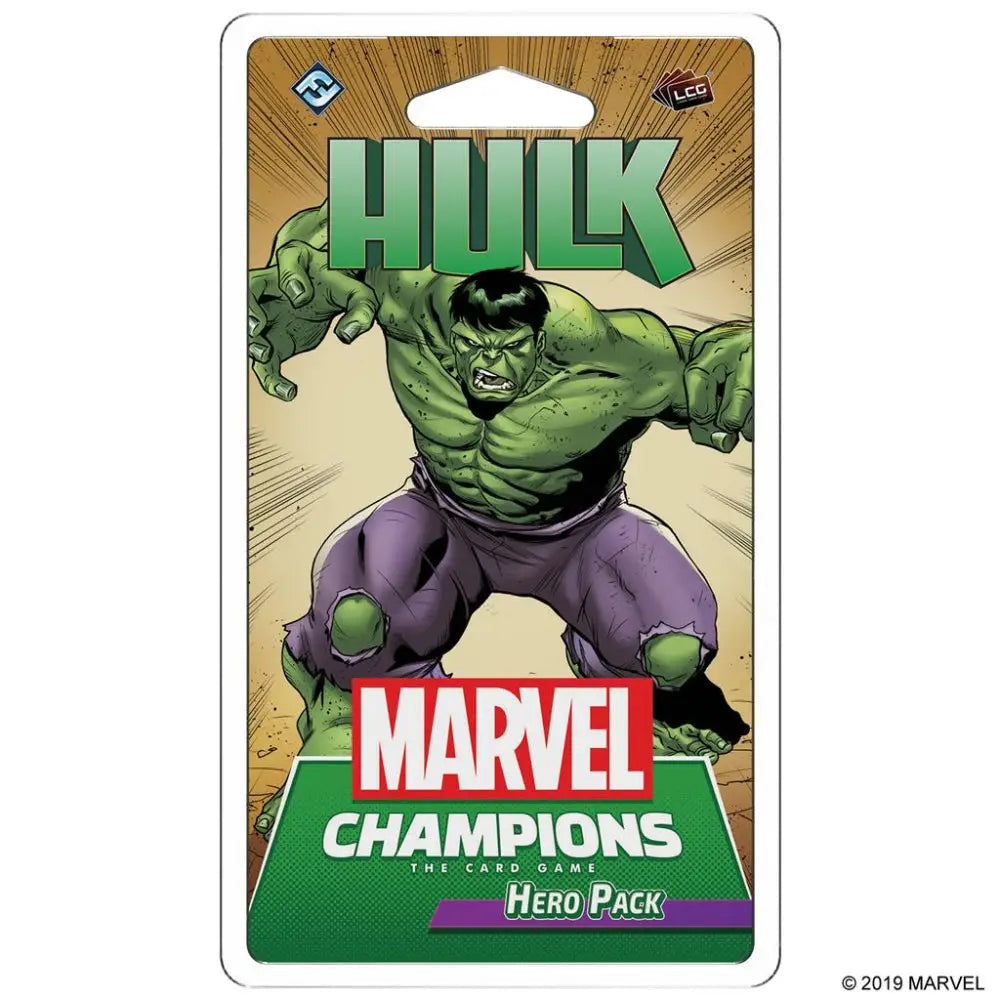 Marvel Champions Hulk Hero Pack Marvel Champions Fantasy Flight Games   
