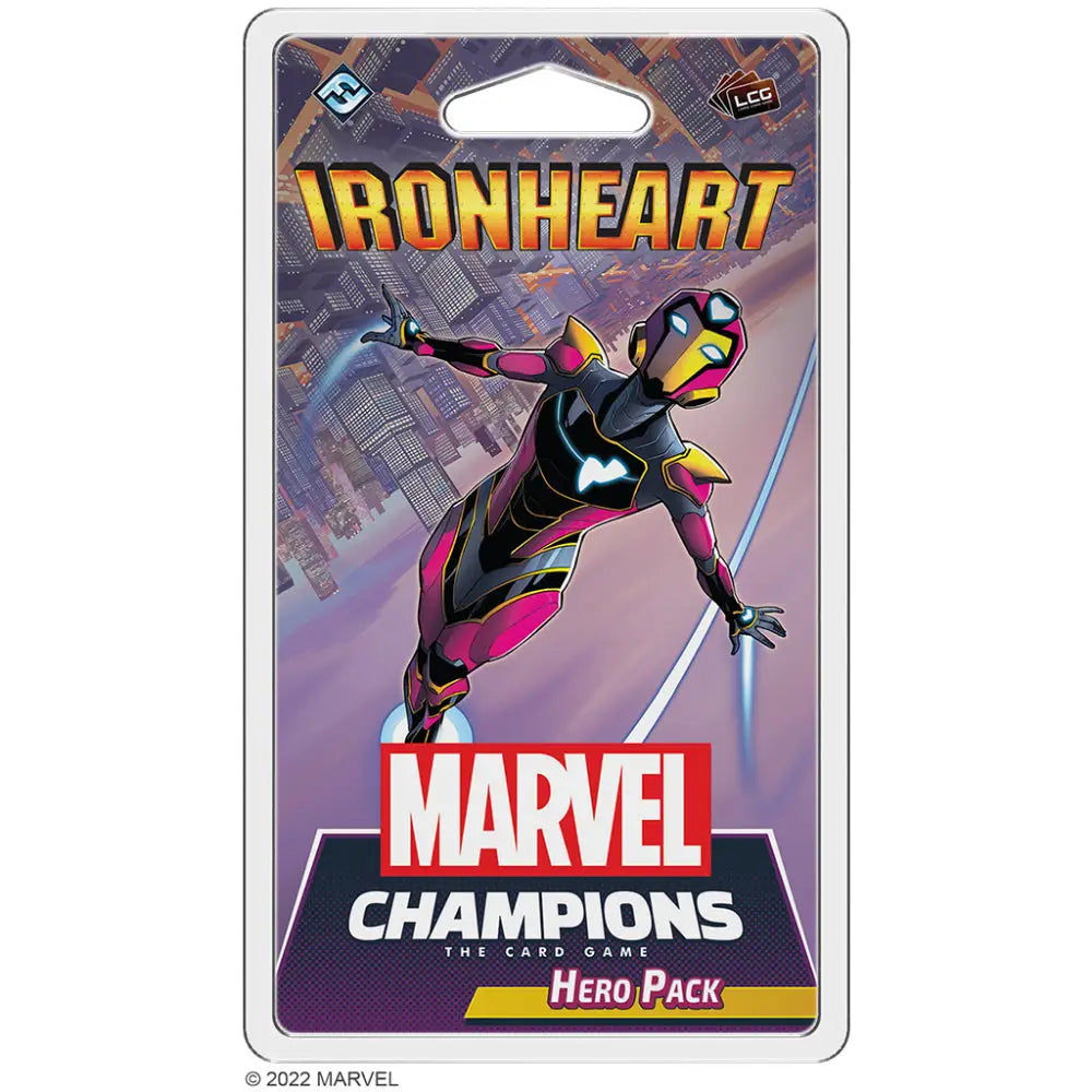 Marvel Champions Ironheart Hero Pack Marvel Champions Fantasy Flight Games   