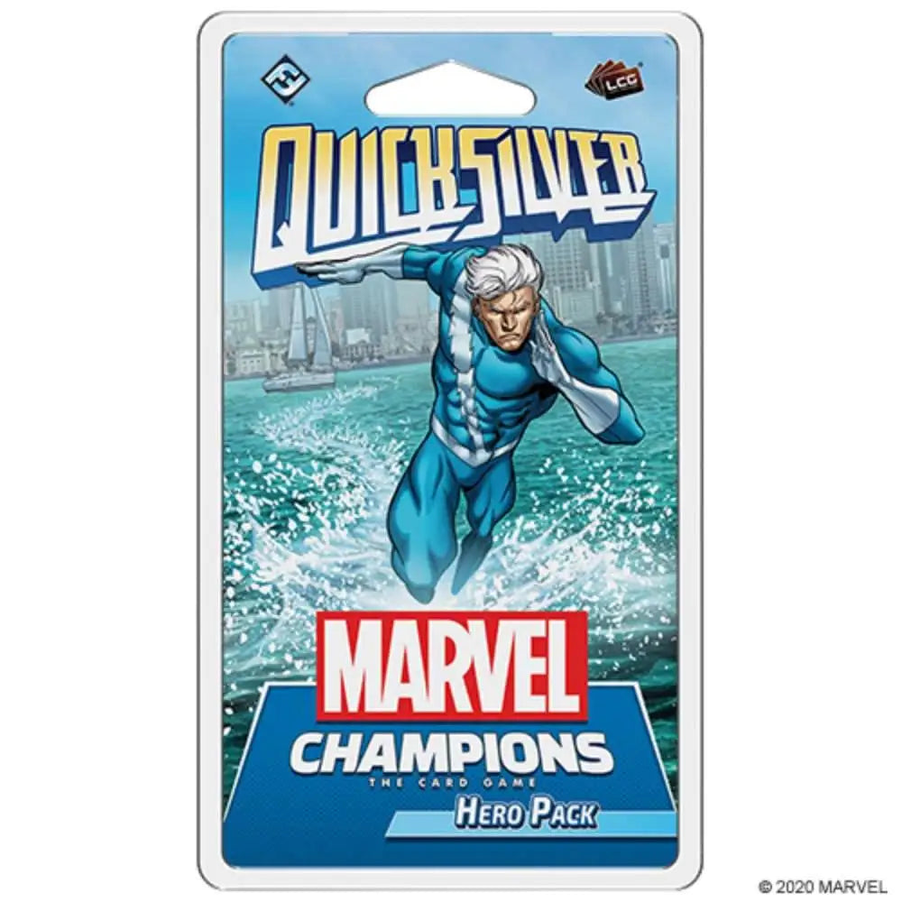 Marvel Champions Quicksilver Hero Pack Marvel Champions Fantasy Flight Games   