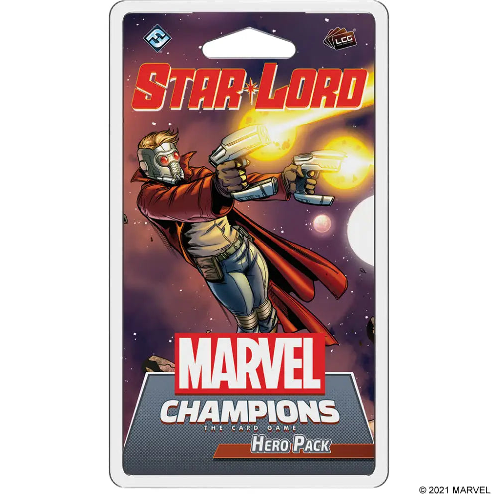 Marvel Champions Star-Lord Hero Pack Marvel Champions Fantasy Flight Games   
