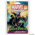 Marvel champions the green goblin scenario pack featuring the villain in purple and green costume with halloween backdrop