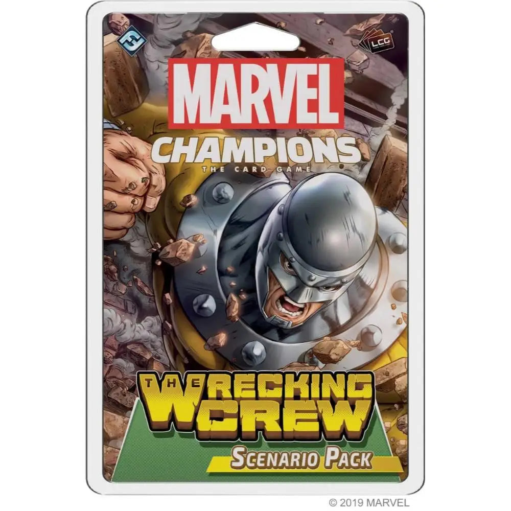 Marvel Champions The Wrecking Crew Scenario Pack - Board Games
