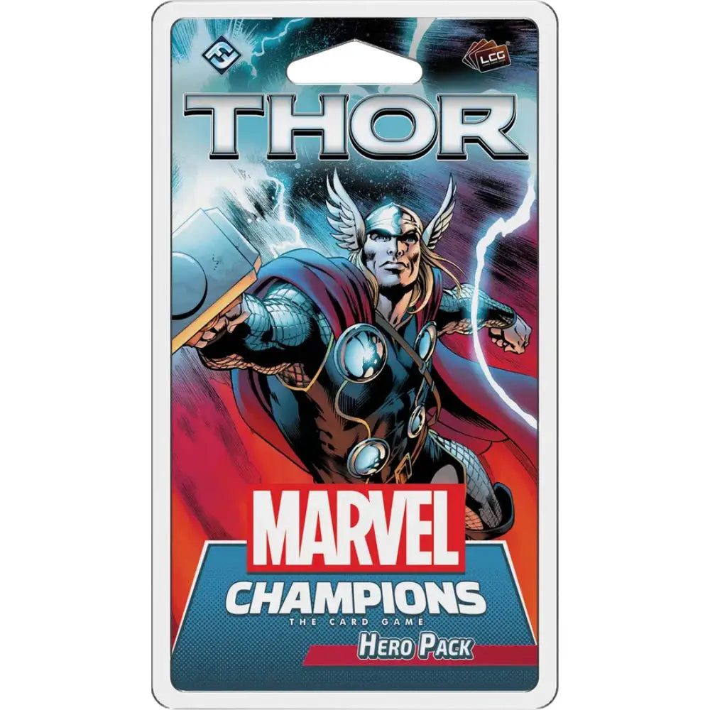 Marvel Champions Thor Hero Pack Marvel Champions Fantasy Flight Games   