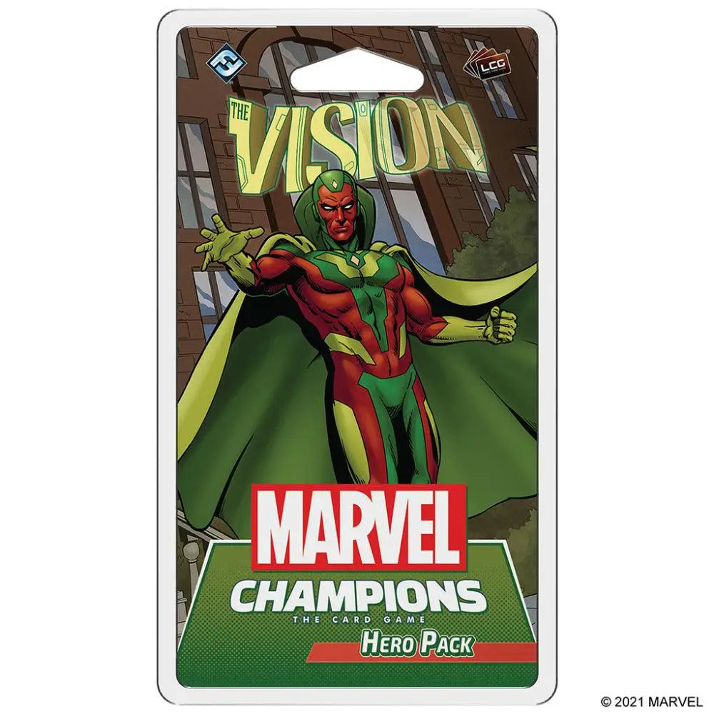 Marvel Champions Vision Hero Pack Marvel Champions Fantasy Flight Games   