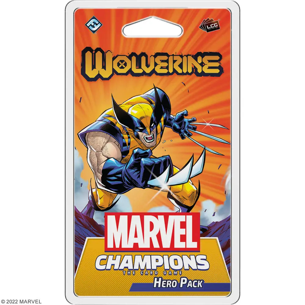 Marvel Champions Wolverine Hero Pack Marvel Champions Fantasy Flight Games   