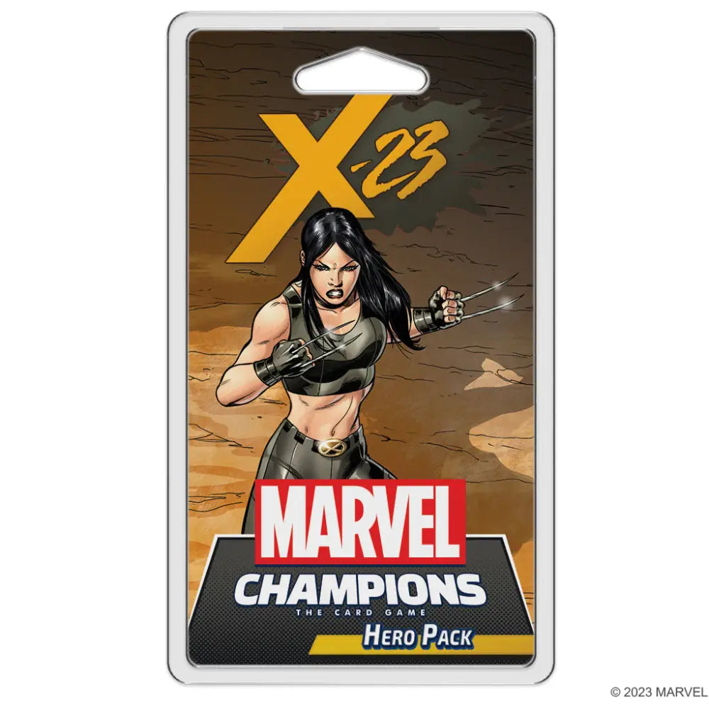 Marvel Champions X-23 Hero Pack Marvel Champions Fantasy Flight Games   
