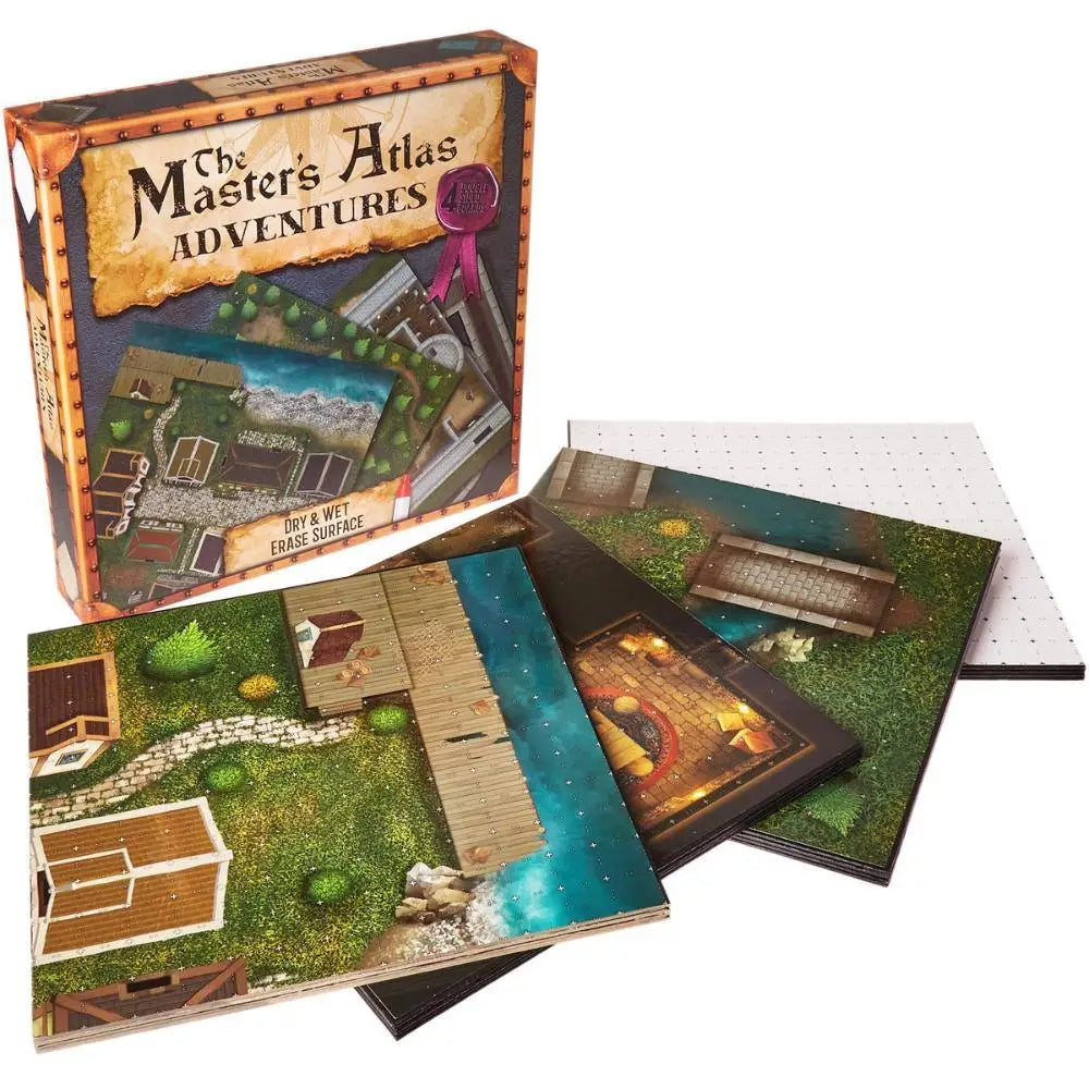Master’s Atlas Worldcrafting Tiles: Adventures - Roleplaying Games