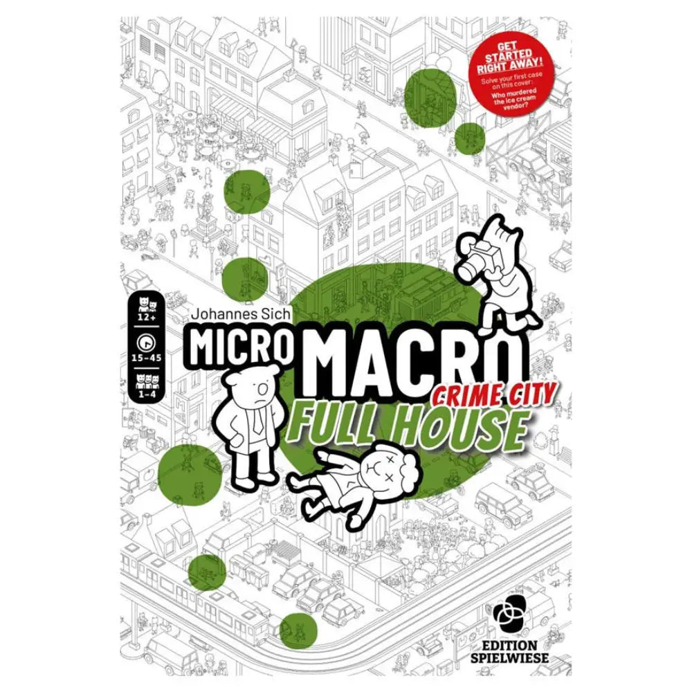 Micromacro Crime City - Full House - Board Games