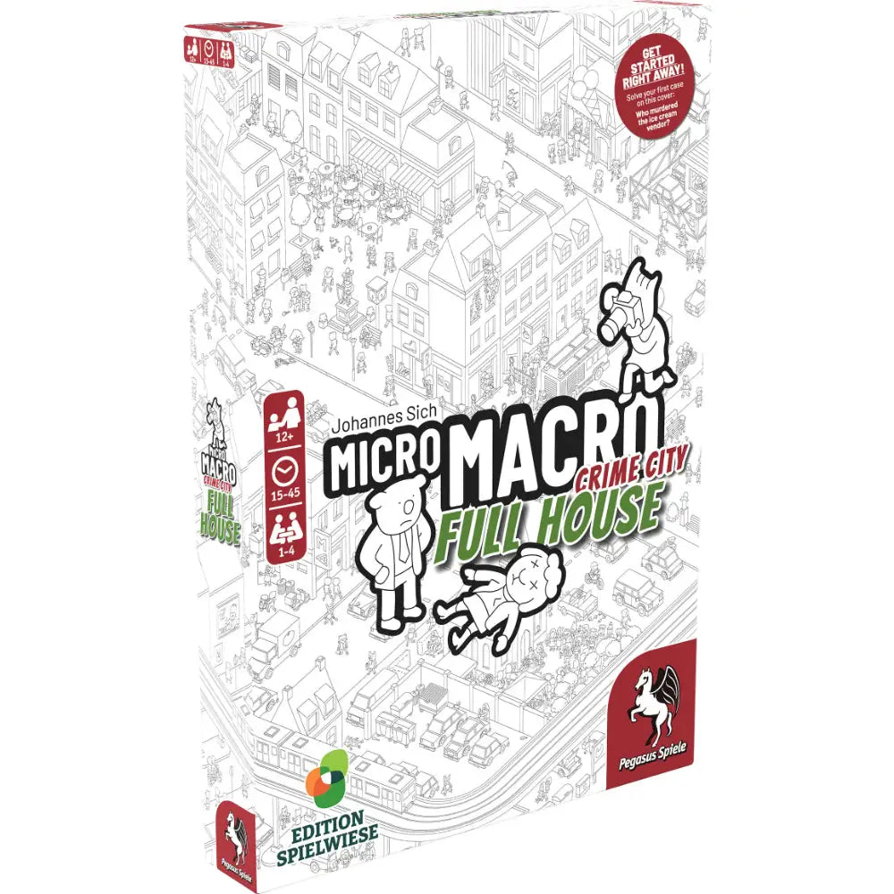 Micromacro Crime City - Full House Board Games Pegasus Spiele   