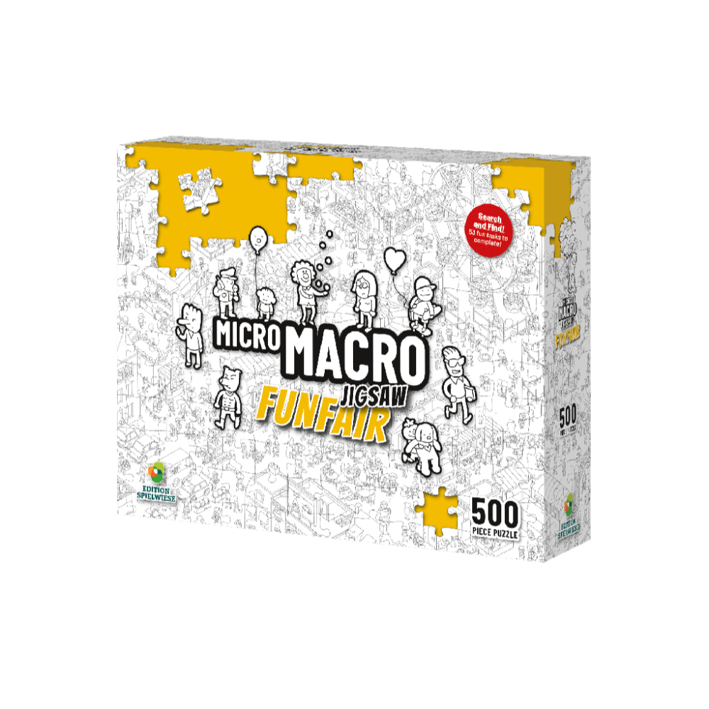 MicroMacro Jigsaw Puzzle: Funfair