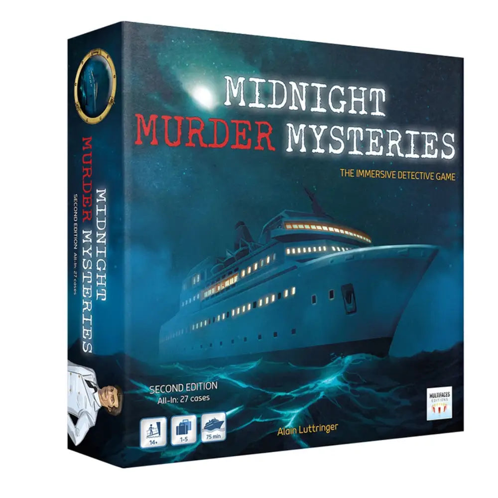 Midnight Murder Mysteries Board Games Giga Mech Games   