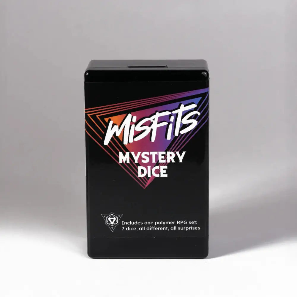 Misfit Mystery Die Hard Dice Polyhedral (D&D) Dice Set (7) - Dice & Dice Supplies
